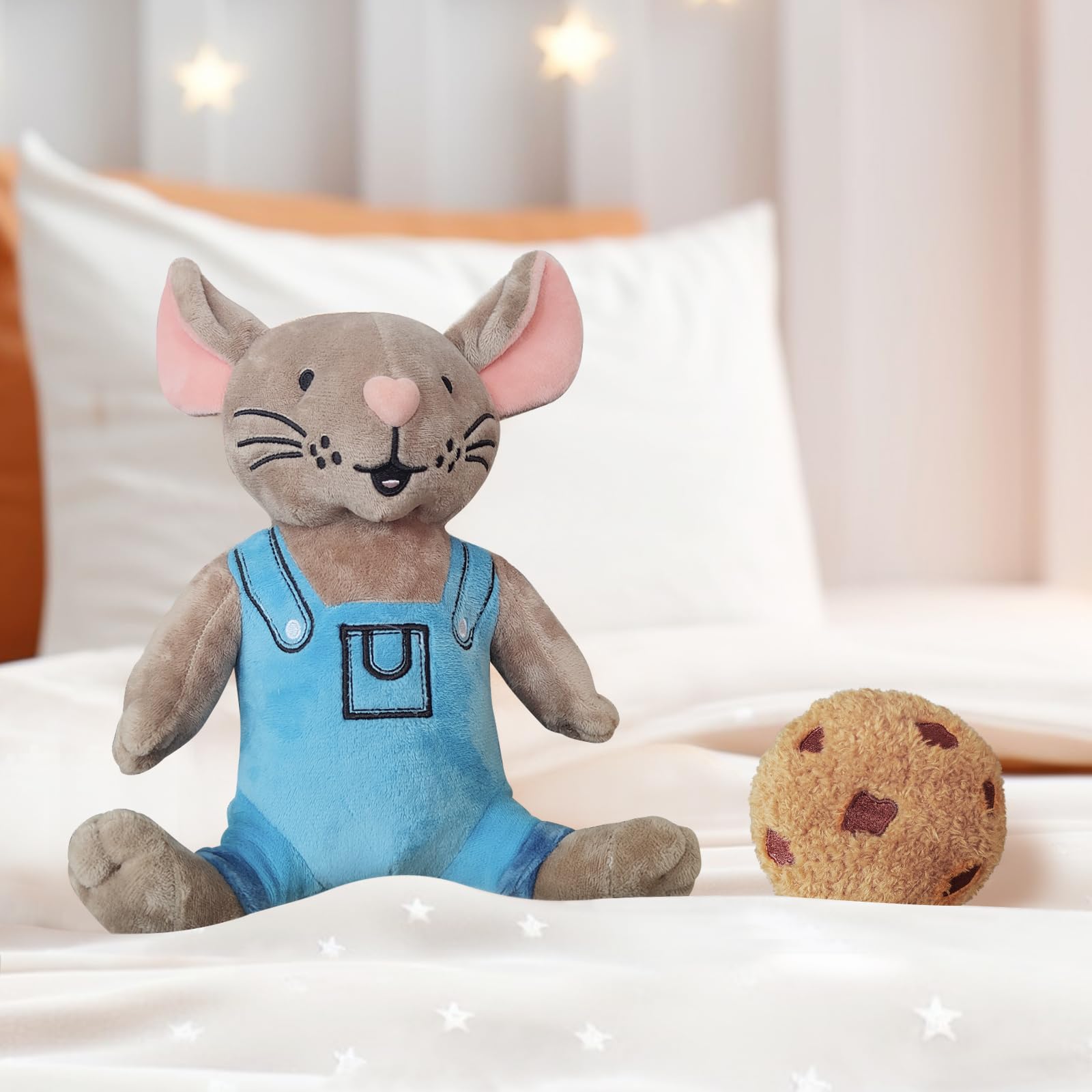 XIUMON book buddies in a classroom setup with plush companions.