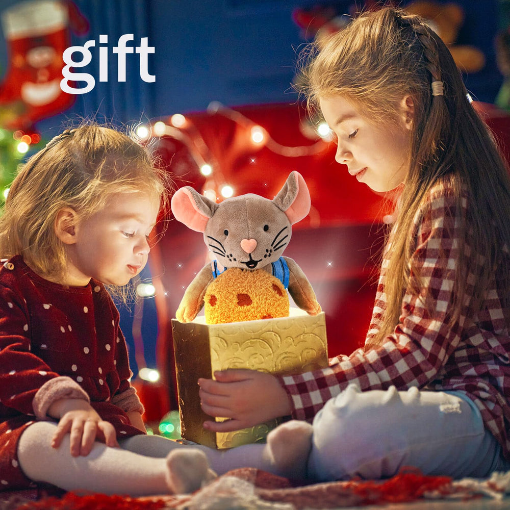 XIUMON room decor idea featuring the plush duo in a kid's space.