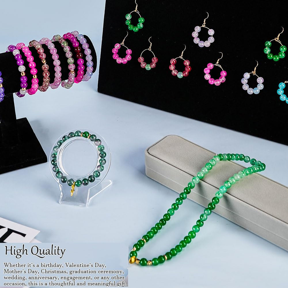 XJRLUK glossy, fade-resistant beads with smooth finish