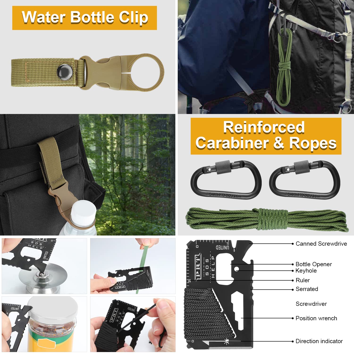XKASE Survival Kit thermal blanket provides warmth outdoors