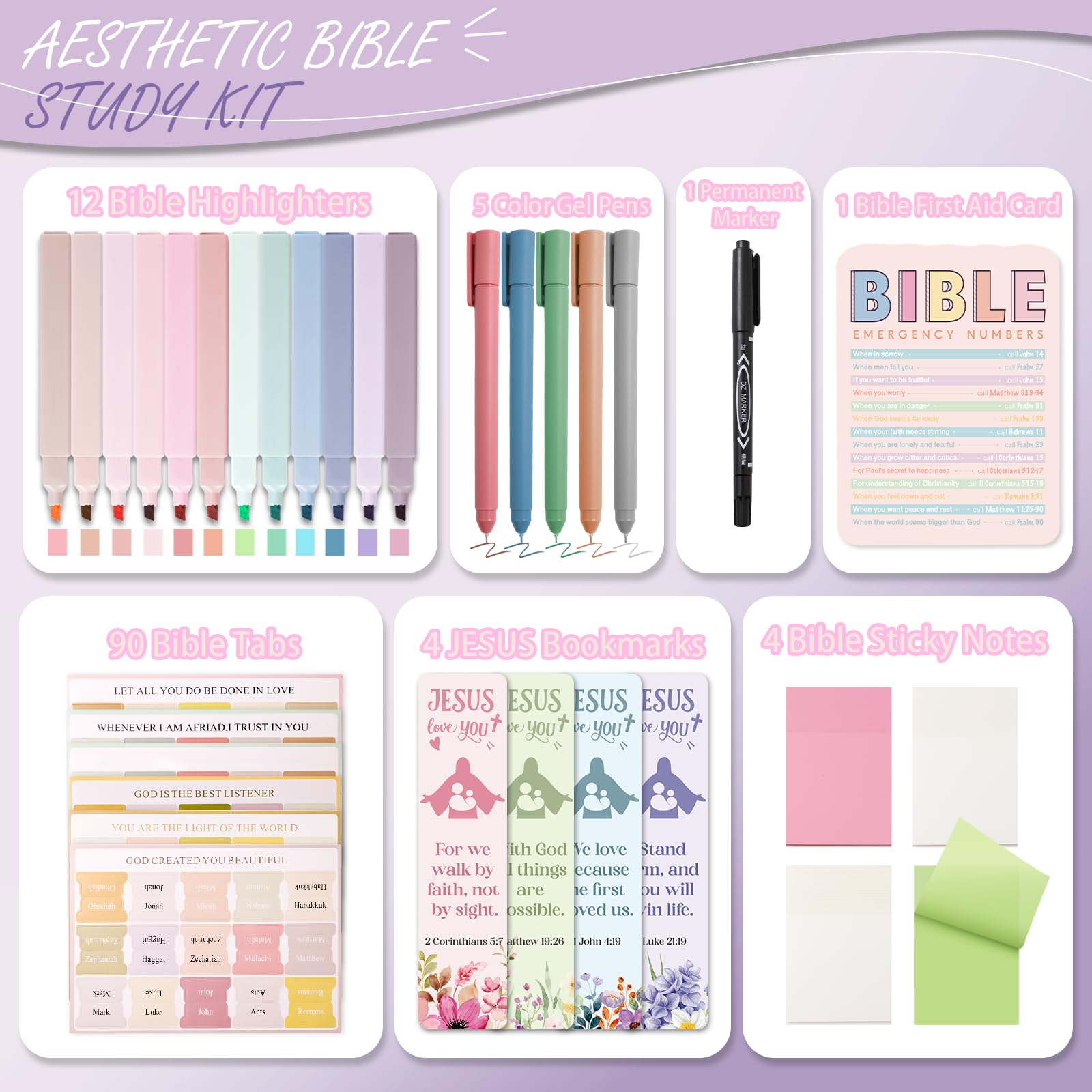 XKDOUS Jesus love you bookmark for easy navigation