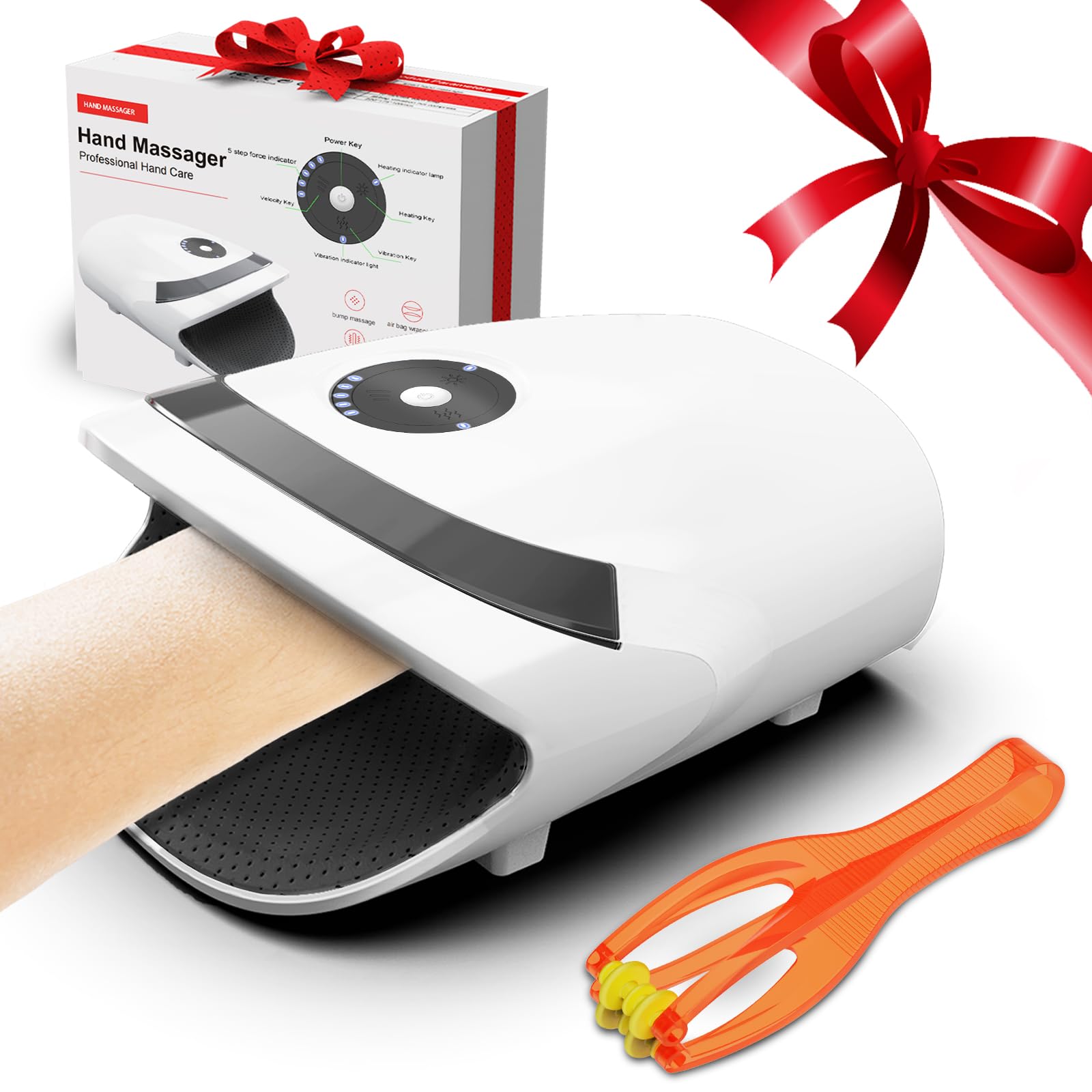 Xllent Hand Massager with deep heat therapy for relaxed hands.