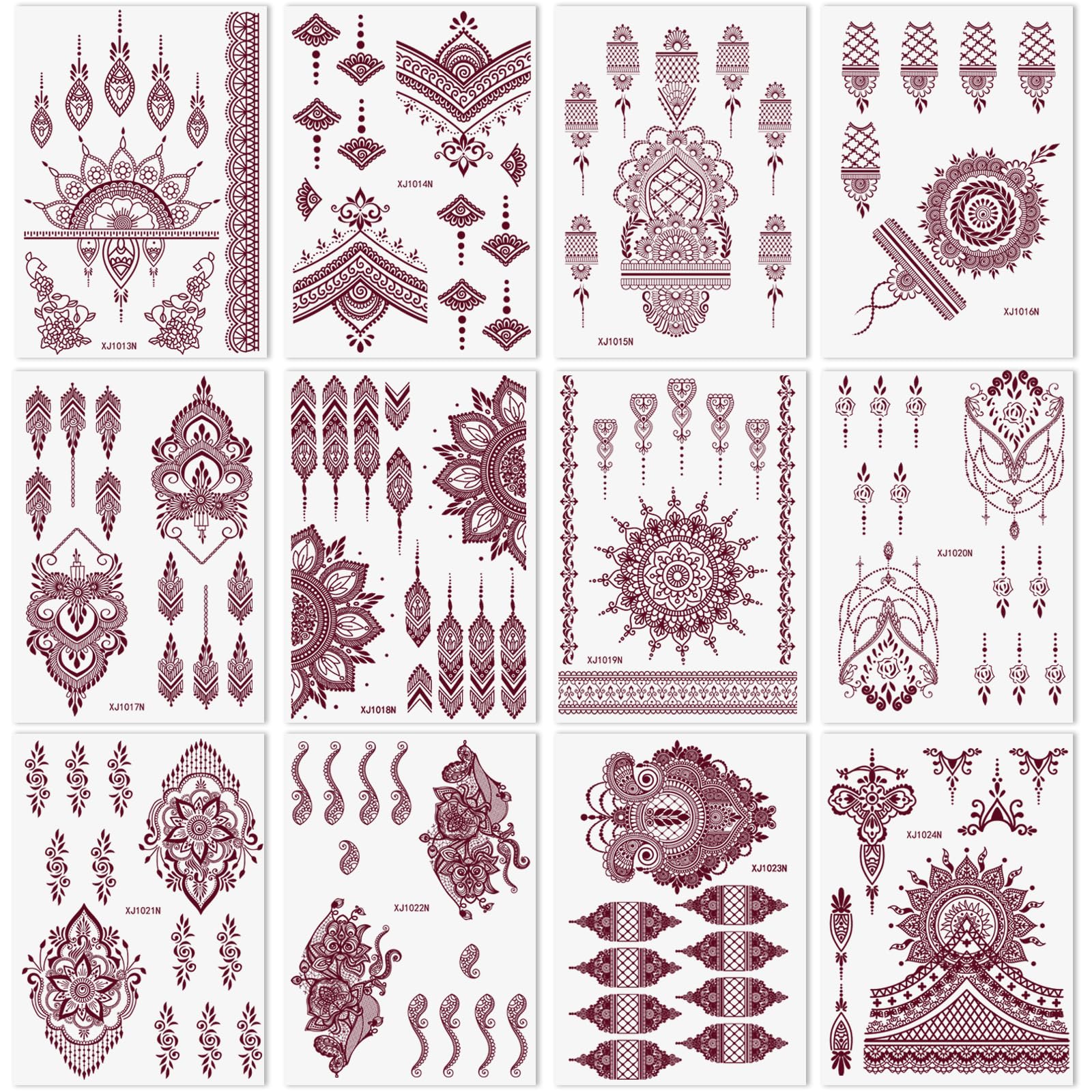 Xmasir henna tattoos at party add festive flair