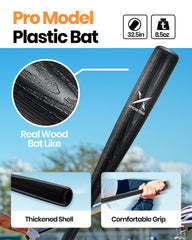 Xmortar perforated balls set ready for backyard practice and fun.