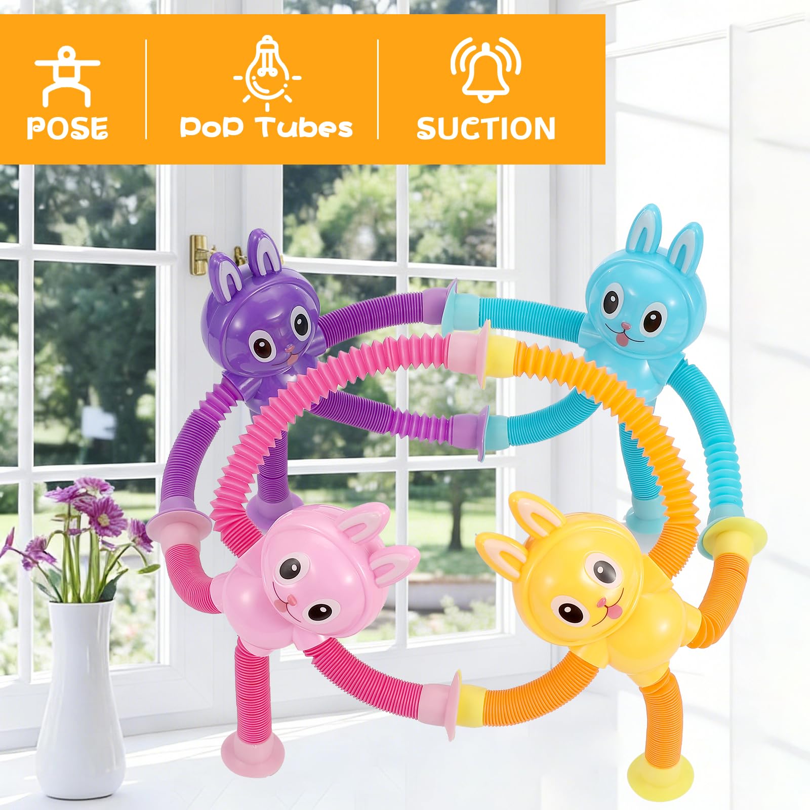 XONTEUS compact sensory set is easy to pack and access during flights, car rides, or waiting.