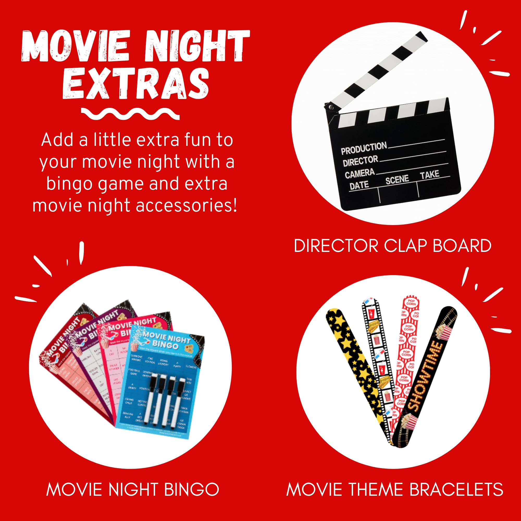 XOXO Parents Movie Night Basket snack pack emphasizes easy mix-and-serve movie snacks