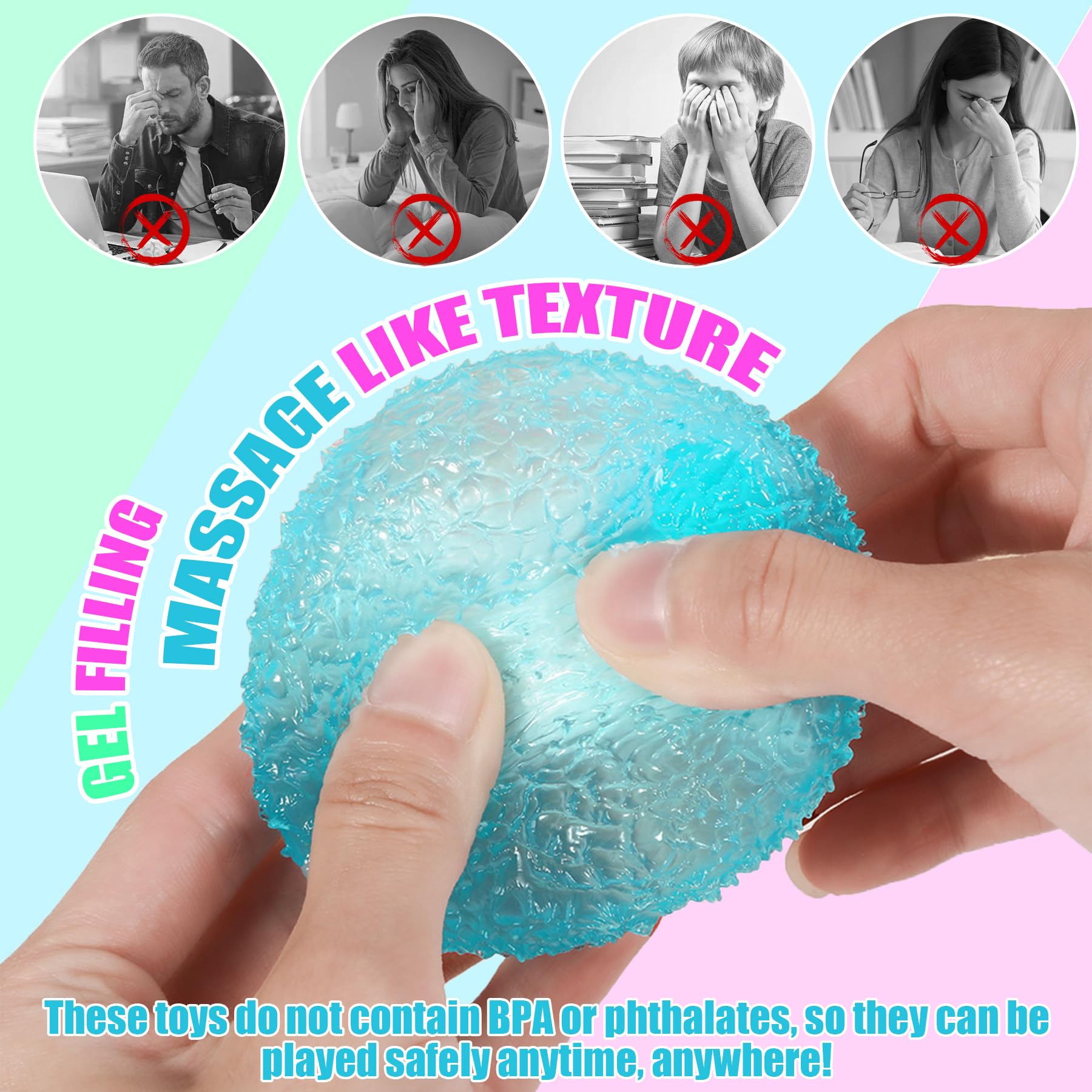XPQKDC stress ball ideal for office use and quick relief