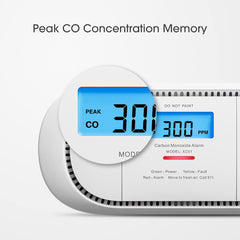 X-Sense XC01-R emits an 85 dB alarm for clear alerts in busy spaces