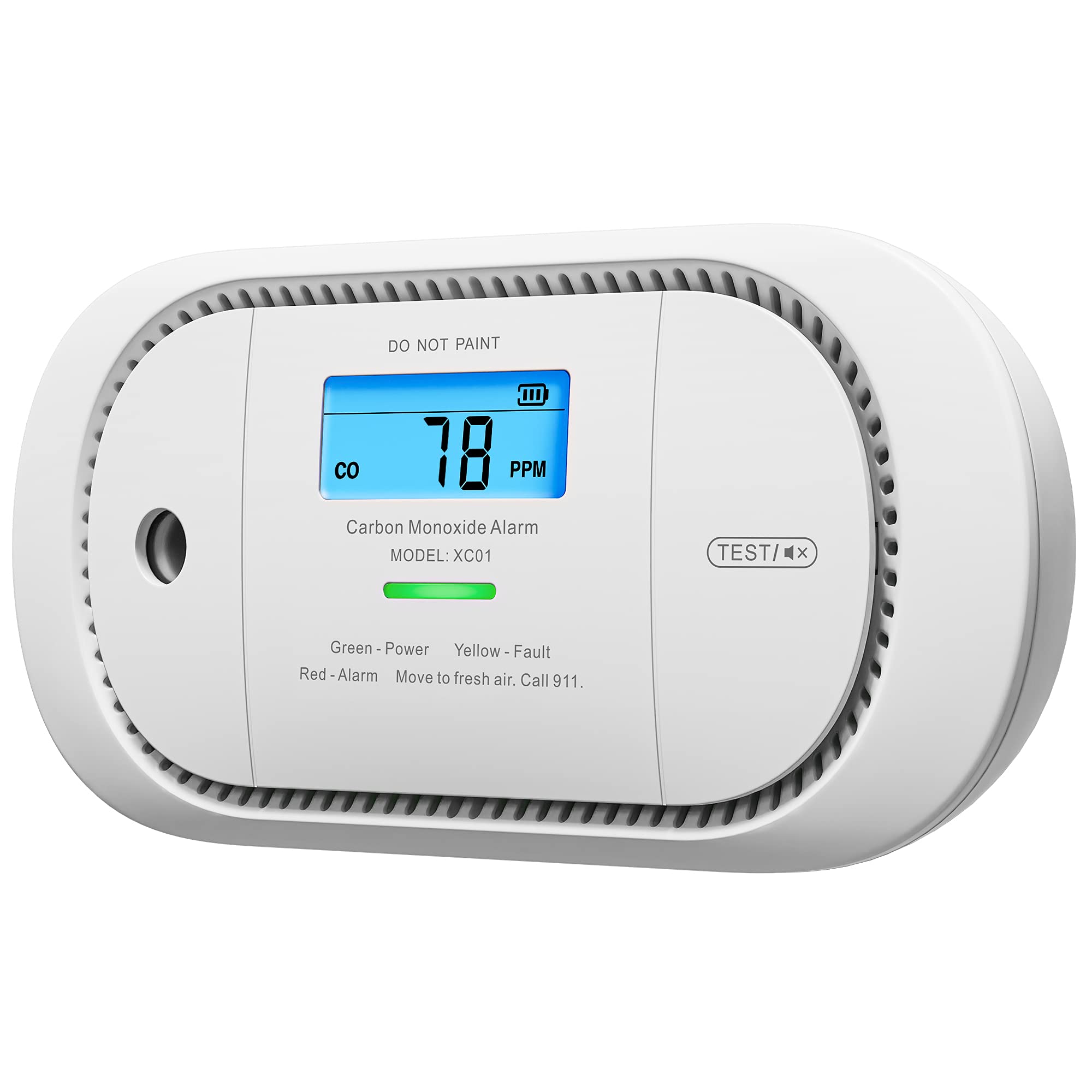 X-Sense XC01-R compact design suitable for home, office, or travel