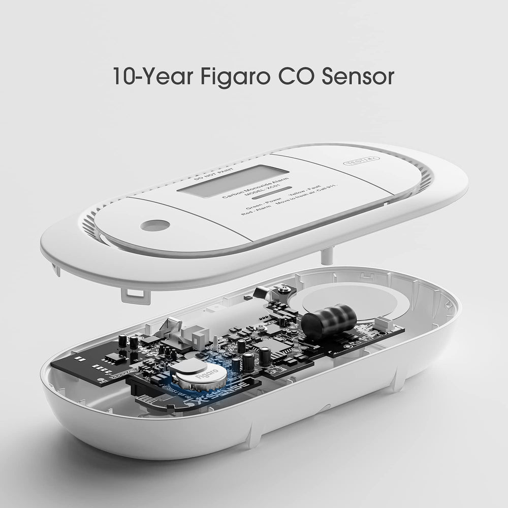 X-Sense XC01-R with replaceable 5-year battery for long-term monitoring