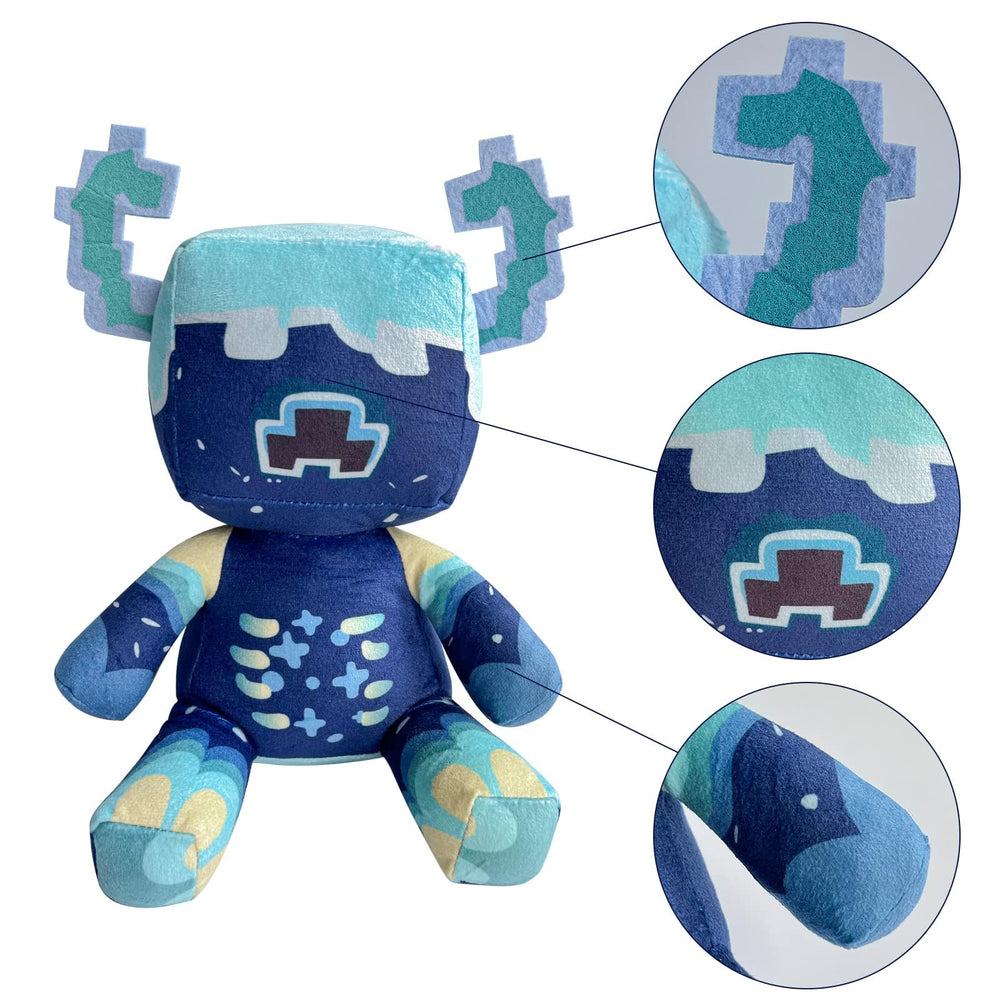 XSLWAN Warden plush toy in car, a comfy travel companion