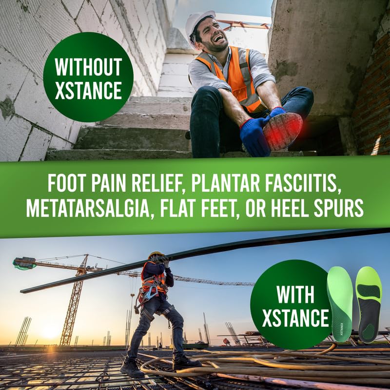 XSTANCE Insoles 2.0 fits into any shoe for versatile daily use.