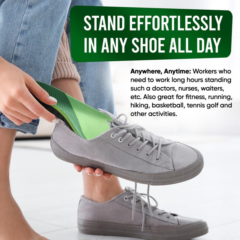 XSTANCE Insoles 2.0 heel cup stabilizes the heel to reduce fatigue.