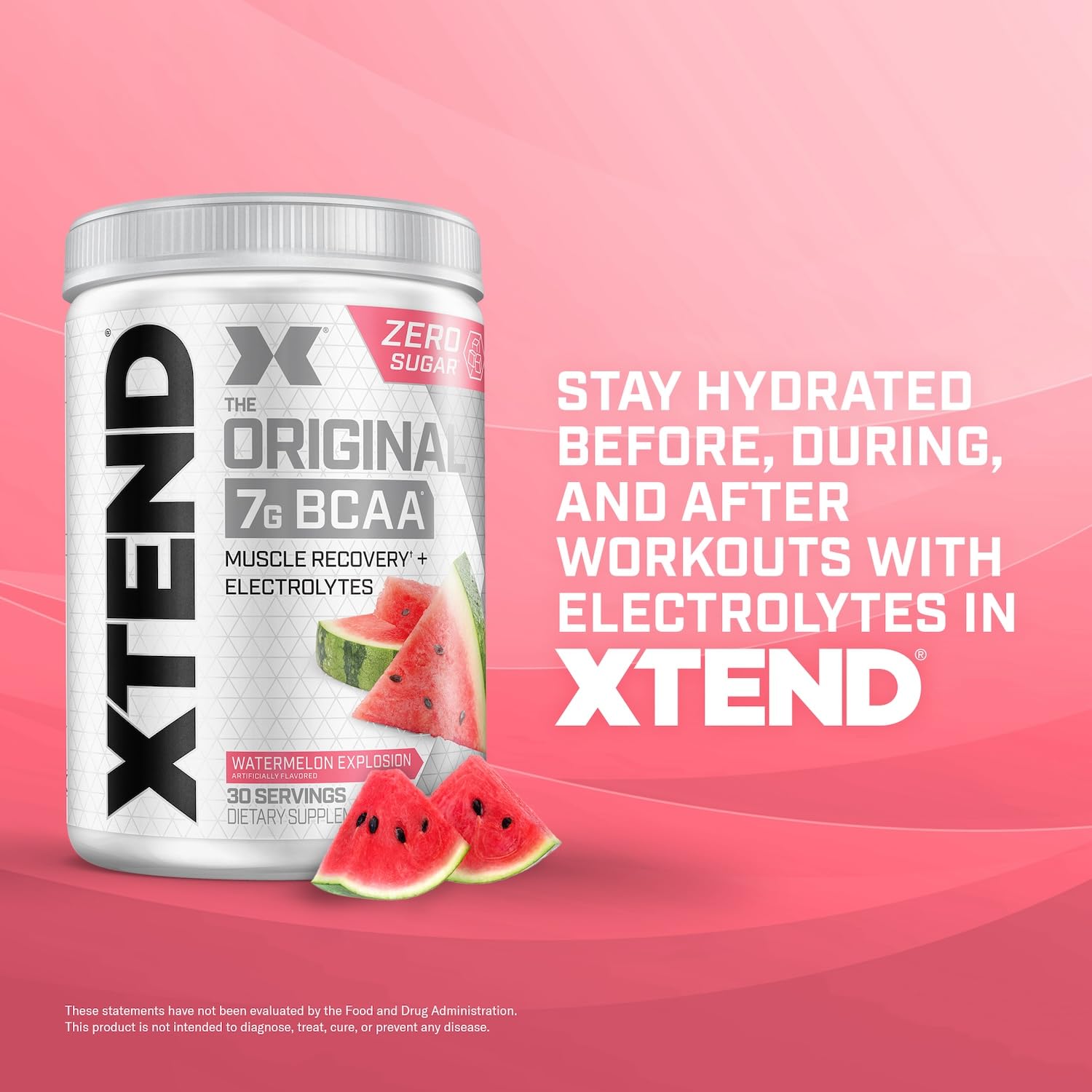 Xtend during-workout mix-shaker demonstrating on-the-go energy and focus.