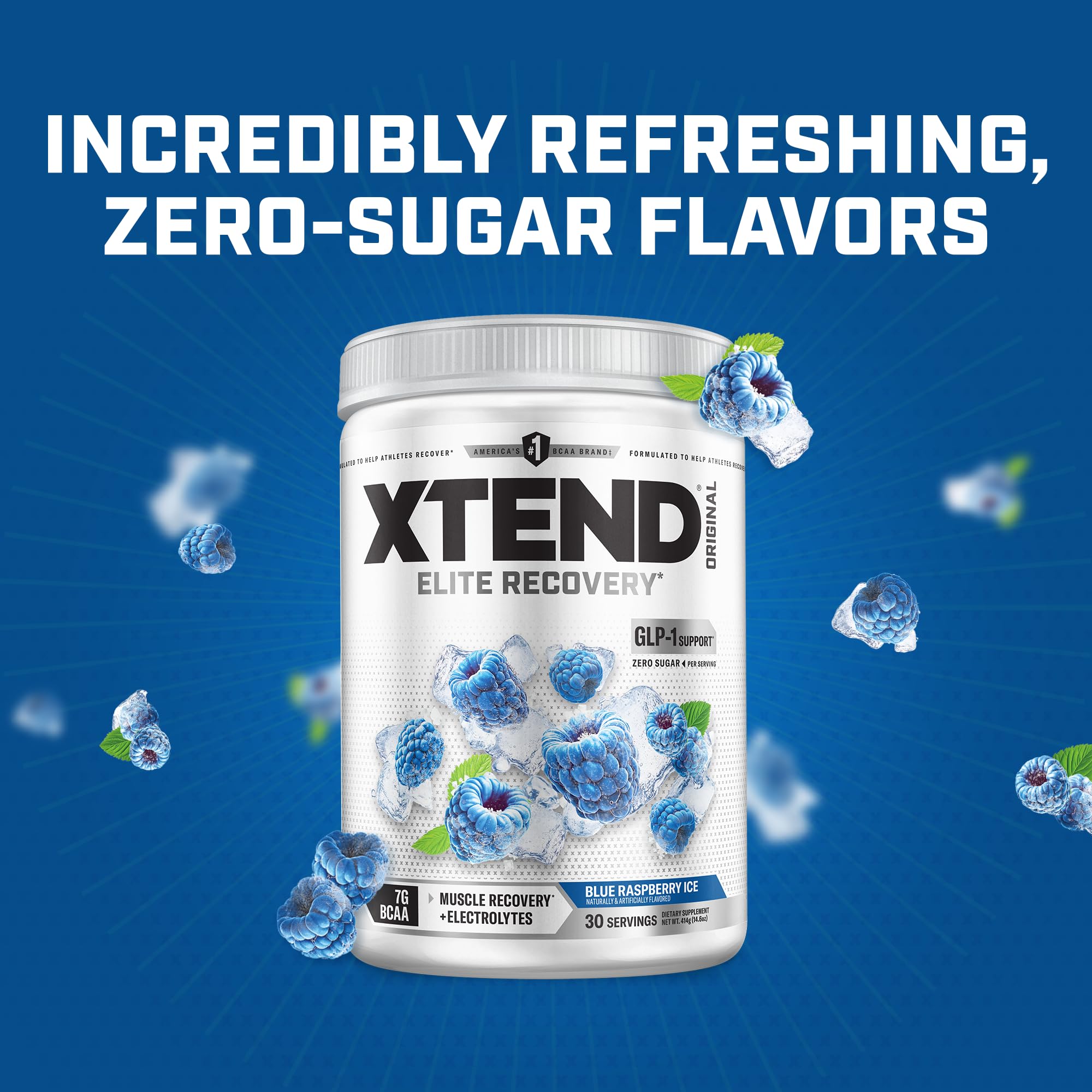 Xtend Original BCAA usage before, during, or after workouts for versatile use.