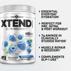 Xtend Original BCAA label displays NSF and Informed-Choice certification for purity.