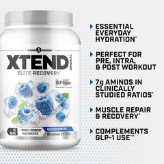 Xtend Original prepared drink with ice ready for a sugar-free recovery moment.