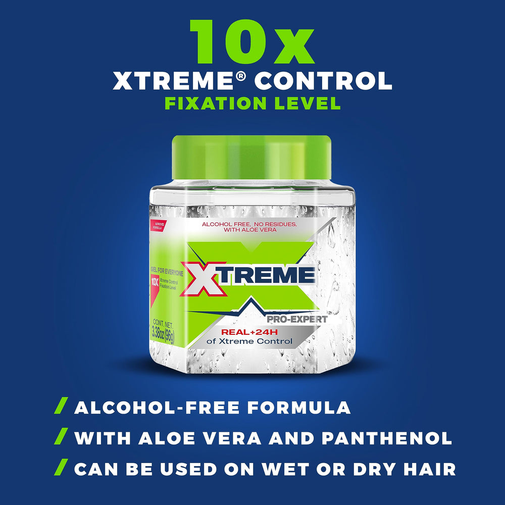 Xtreme Pro-Expert 8.81 oz jar close-up emphasizing the clear formula.