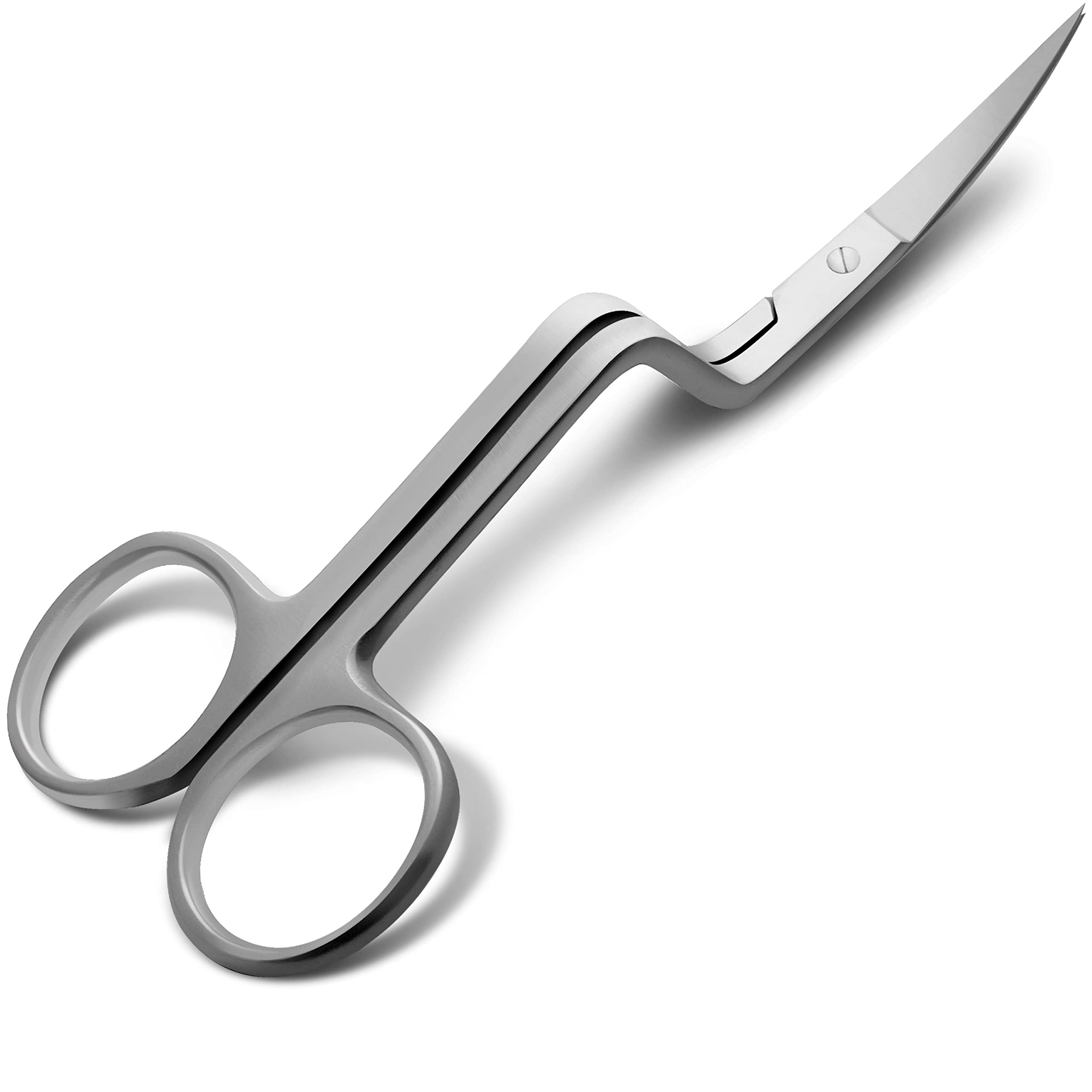 XTRM CRAFT 6-Inch double curved scissors close-up blade for precise cuts