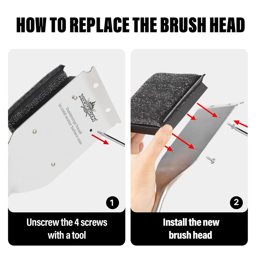 XUDAKAIXIN safety-first brush prioritizes controlled, thorough scrubbing.