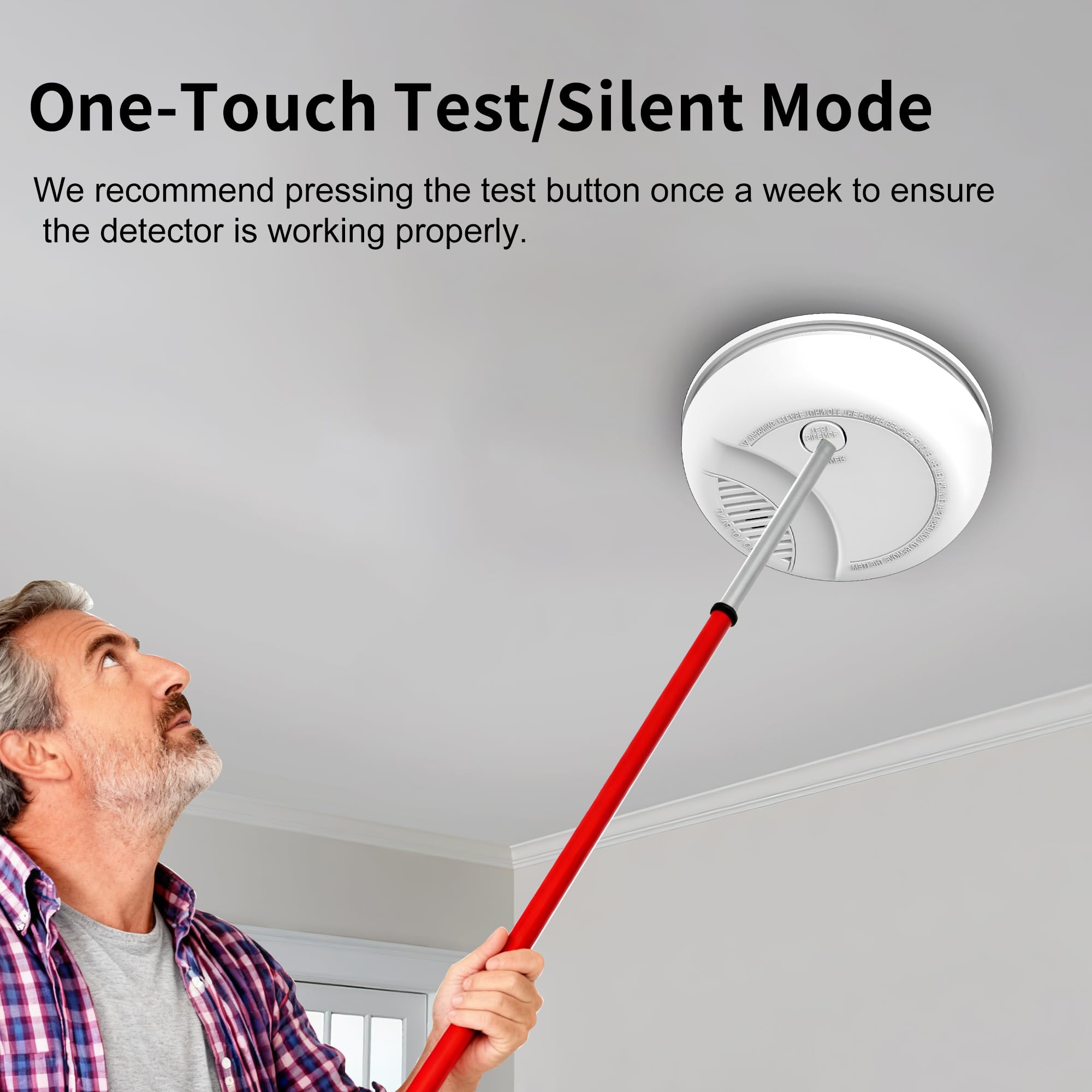 XUK low battery warning signals when replacement is needed.