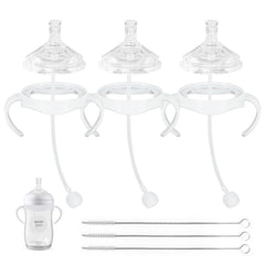 XUNICUTE straw cup soft conversion kit fits Philips Avent, smooths the bottle-to-straw transition.