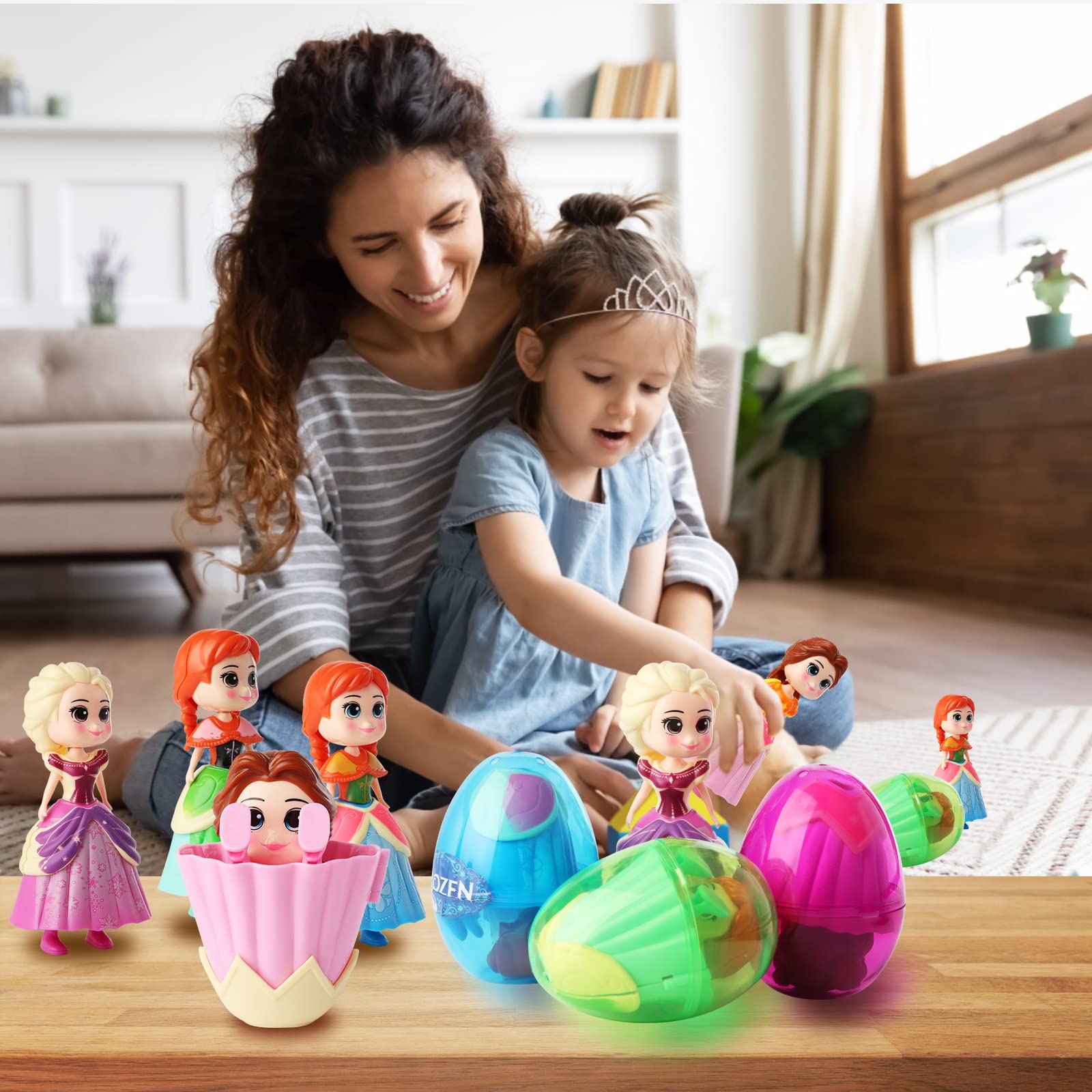 Xutengy ABS plastic eggs proving durable, kid-safe play.