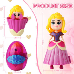 Xutengy jumbo princess eggs in bright colors for Easter hunts.