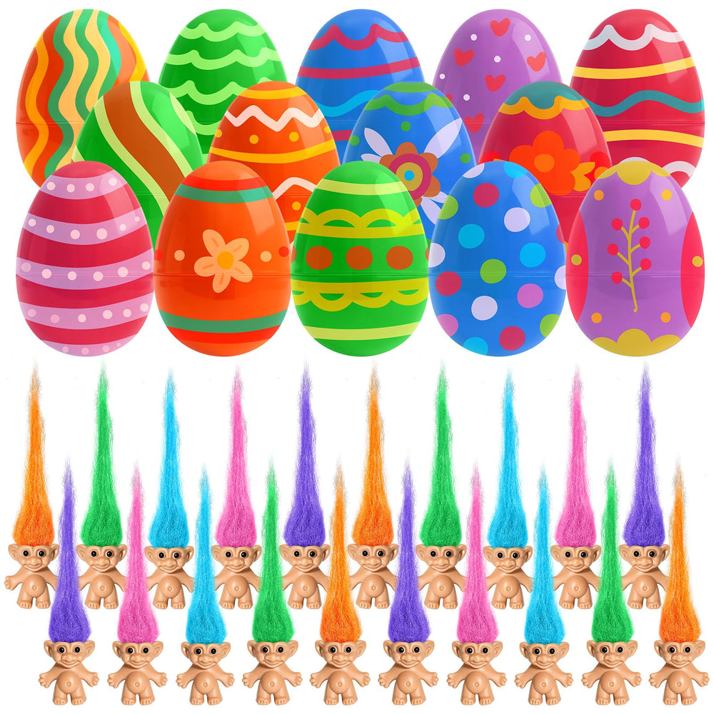 Xutengy pre-filled Easter eggs with mini toys brighten hunts and quick setup
