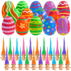 Xutengy pre-filled Easter eggs with mini toys brighten hunts and quick setup