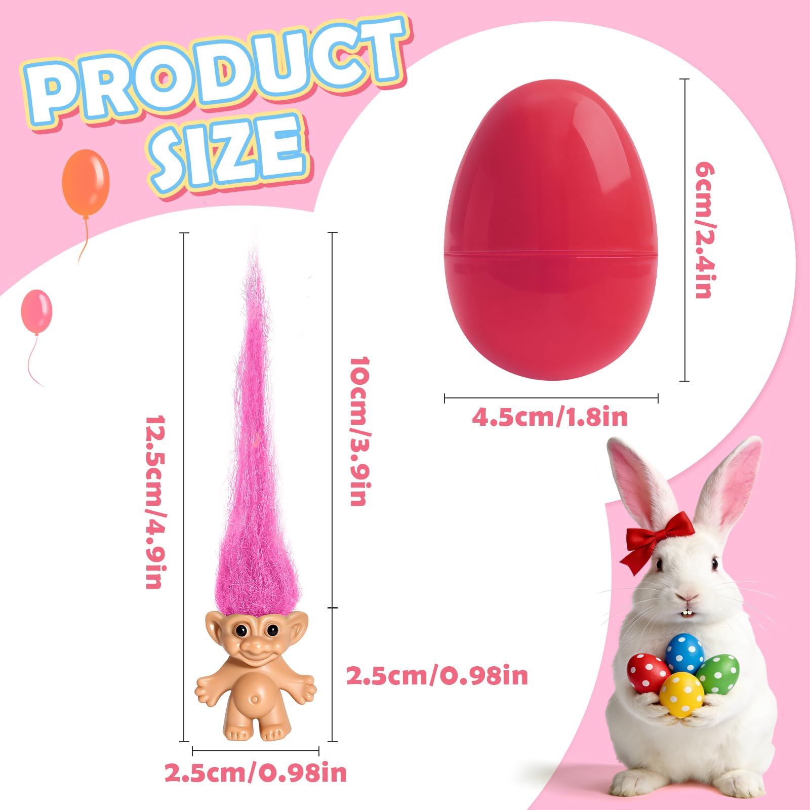 Xutengy retro-design Easter eggs showcase glossy finishes for stylish party decorations