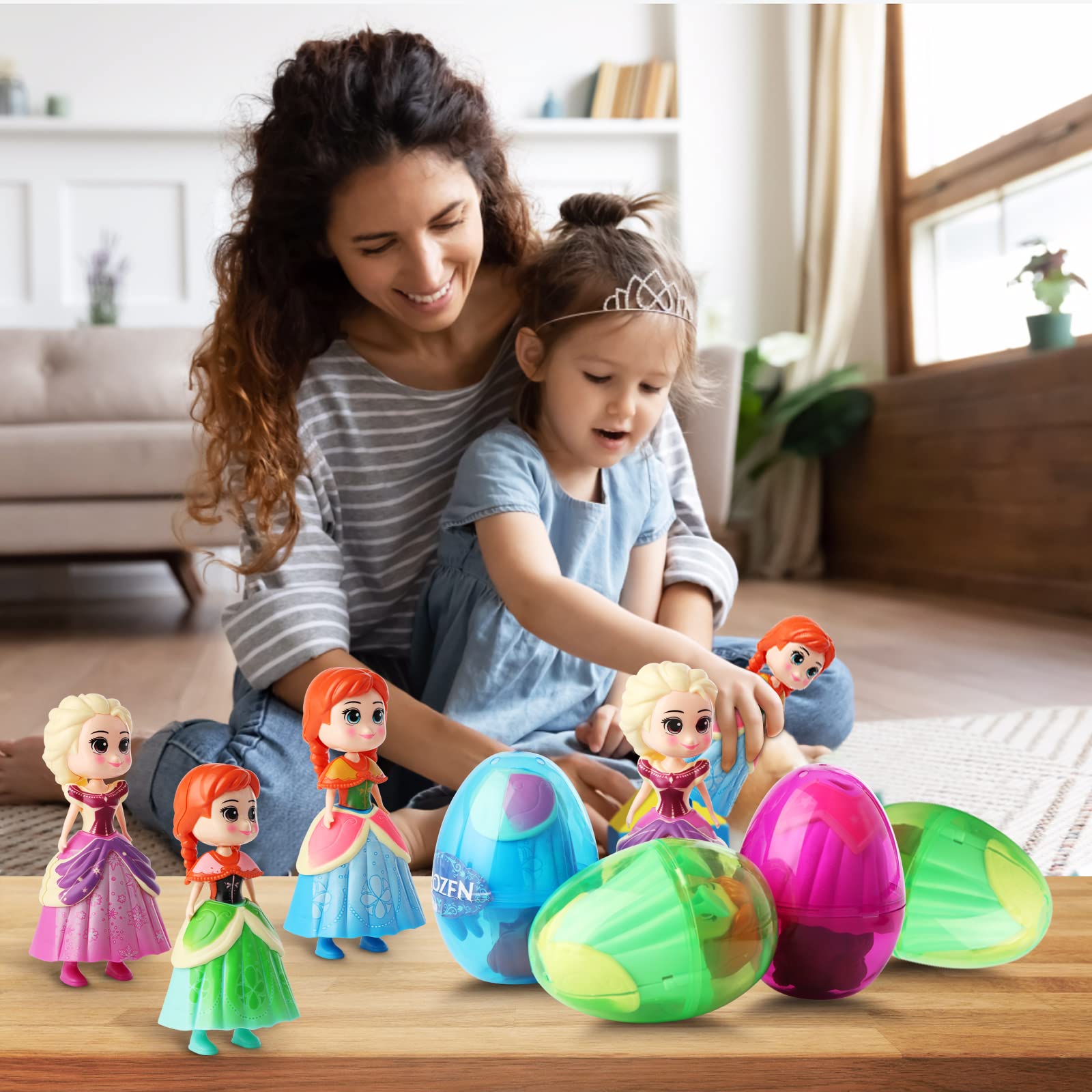 Xutengy ABS plastic eggs ensure durable, child-safe Easter fun.