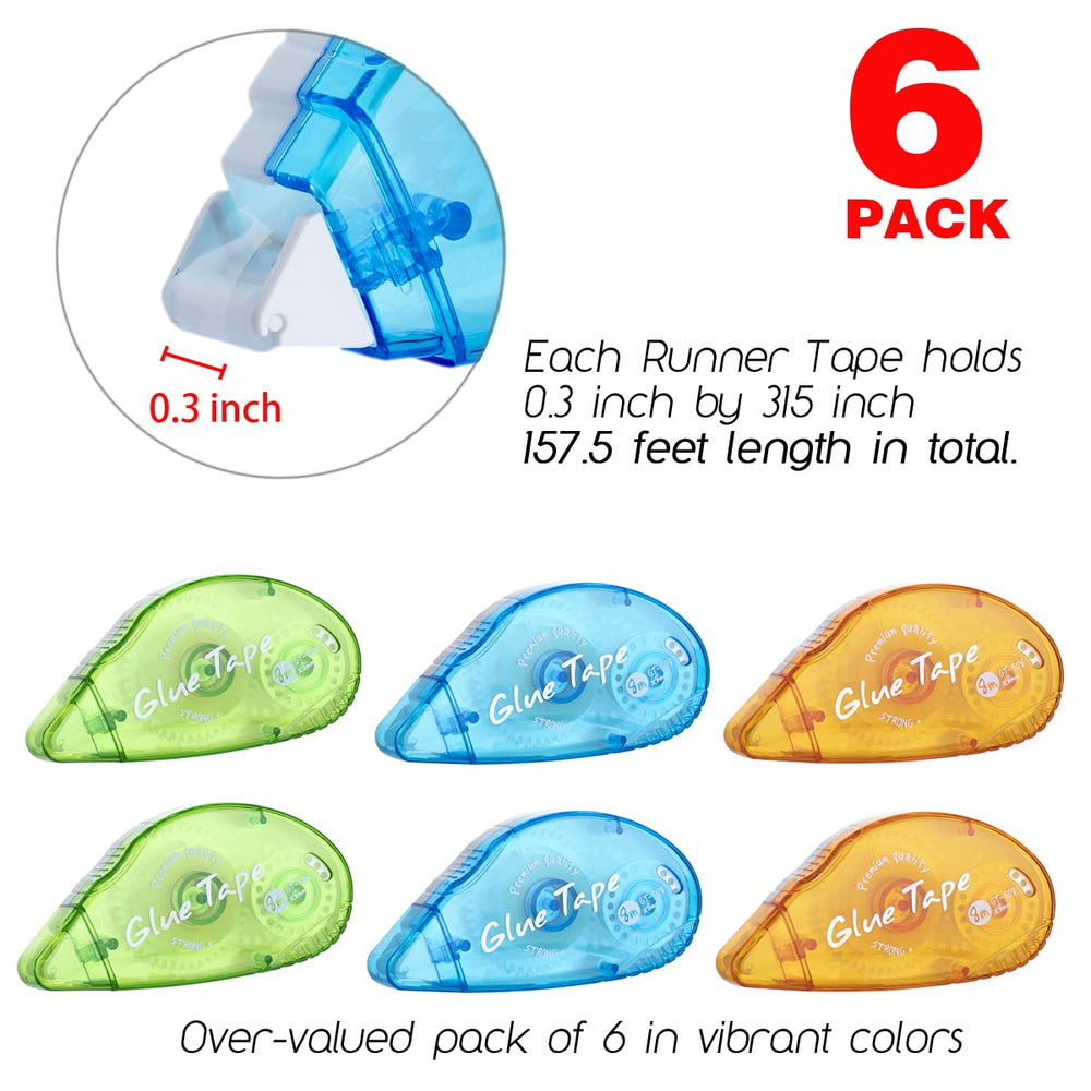 XUXU scrapbooking color-pack tape rolls for vibrant crafting projects.