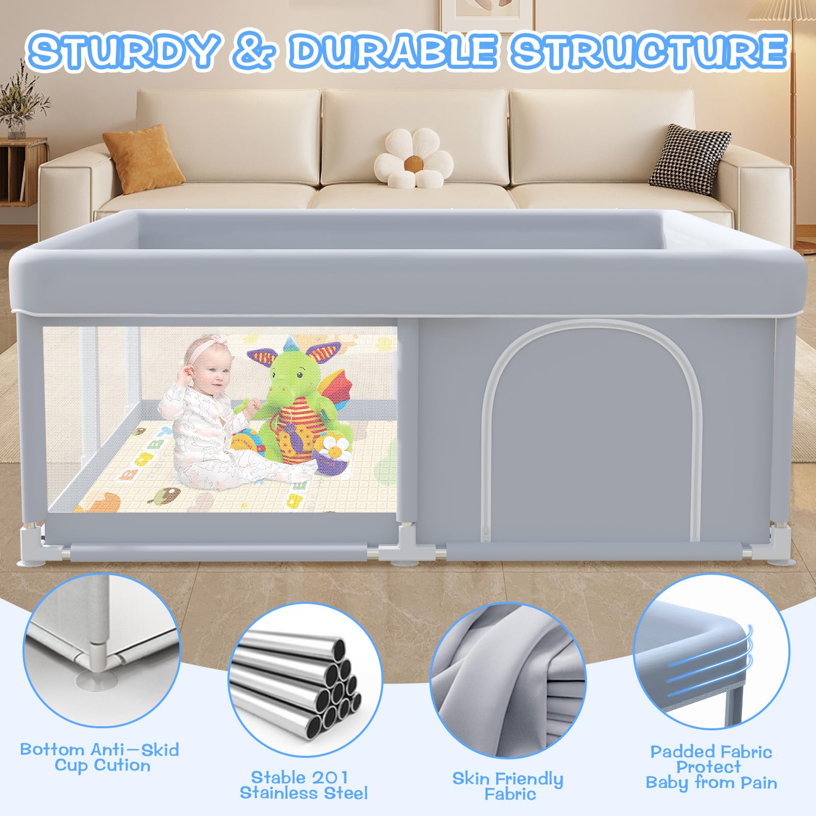 XVISHX indoor-outdoor design supports versatile use locations.