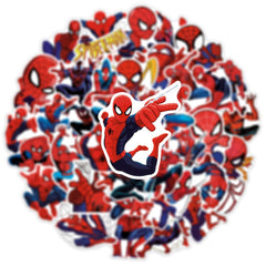 XXMML Spiderman stickers on a bike adding character and surface protection