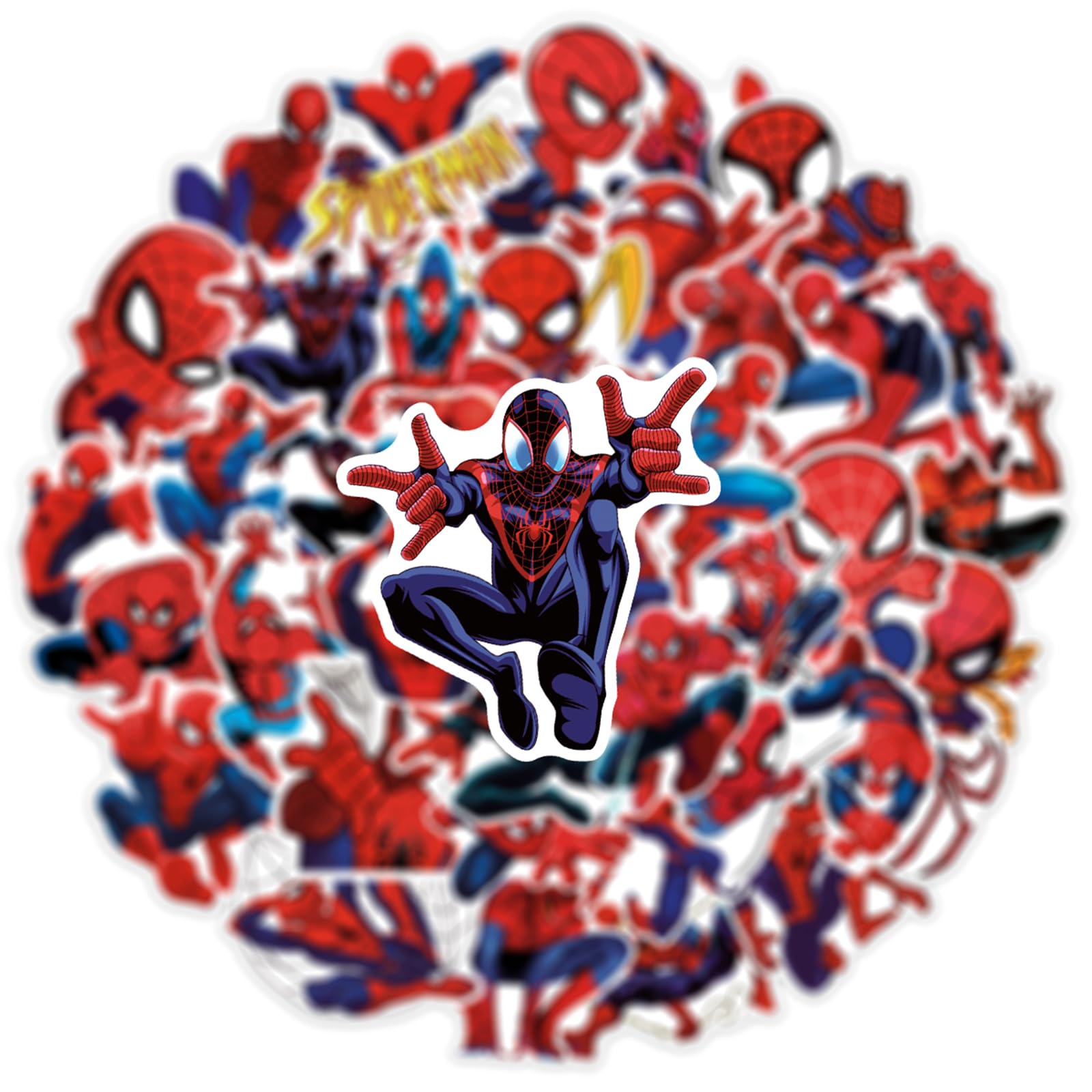 XXMML Spiderman stickers on a phone case for rapid customization