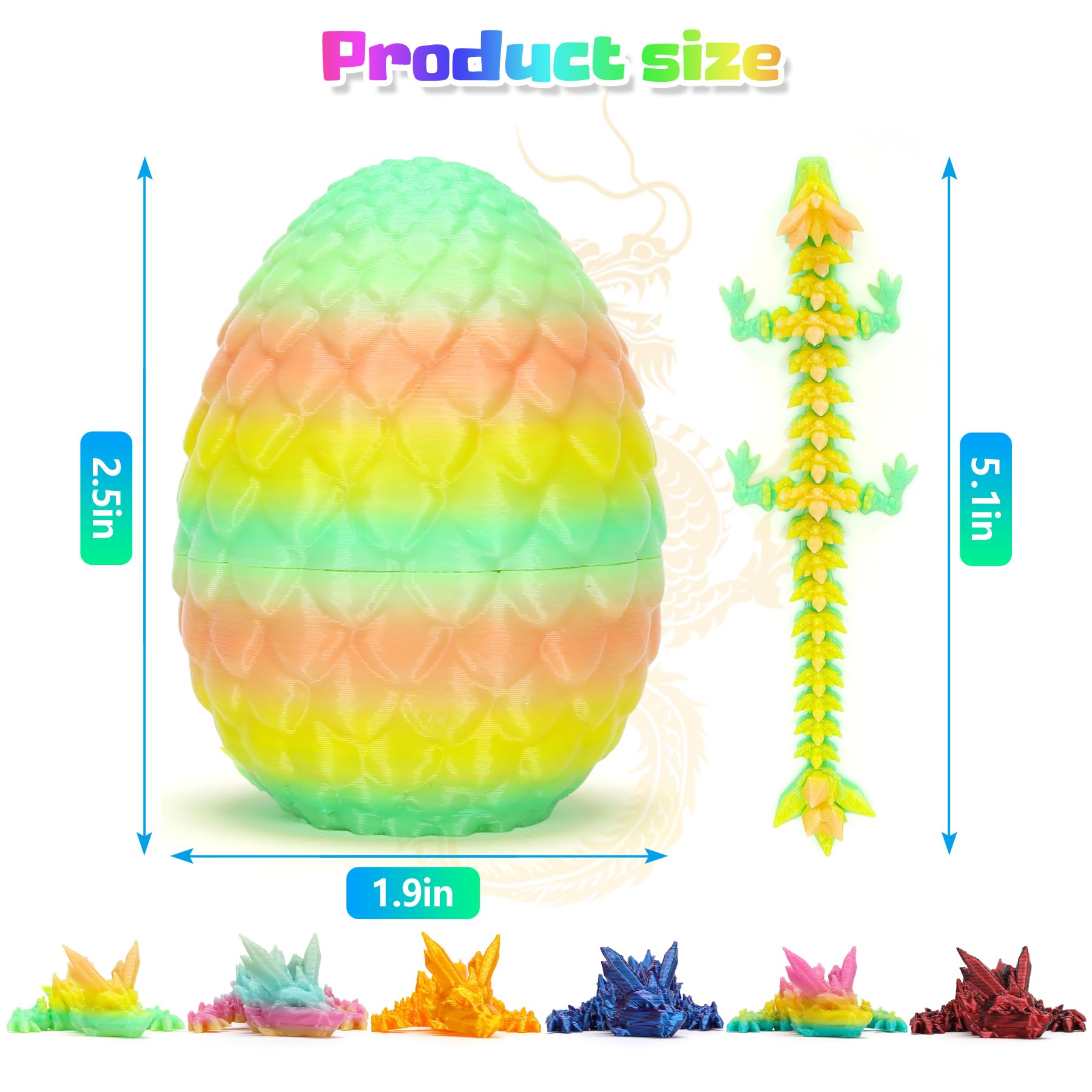 XYICLZU dragon egg Easter decor; perfect seasonal sprinkle for baskets