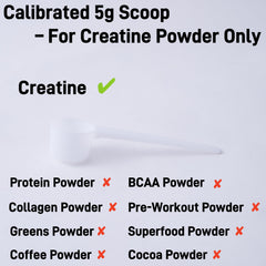 Xylarnoveth white-scoop-design offers a clean look for routine supplementation.