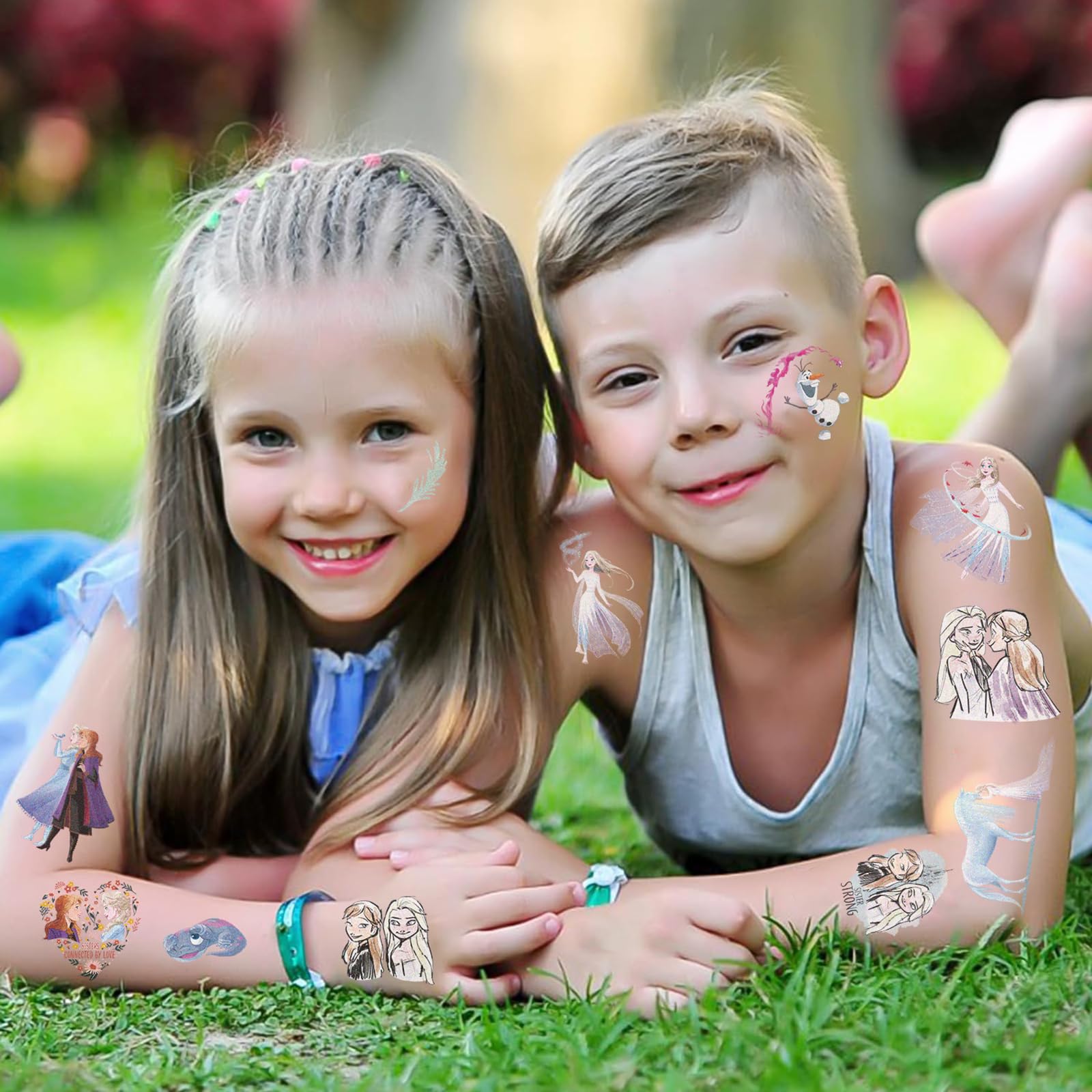 XYLL kids party favors tattoos sheet ideal for rewards and games