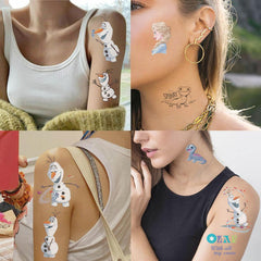 XYLL waterproof kids tattoos endure play and water activities