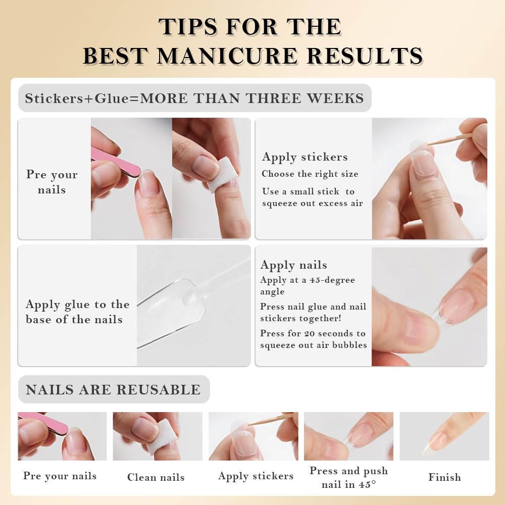 XZMeiLun daily wear nails provide stylish, dependable everyday beauty