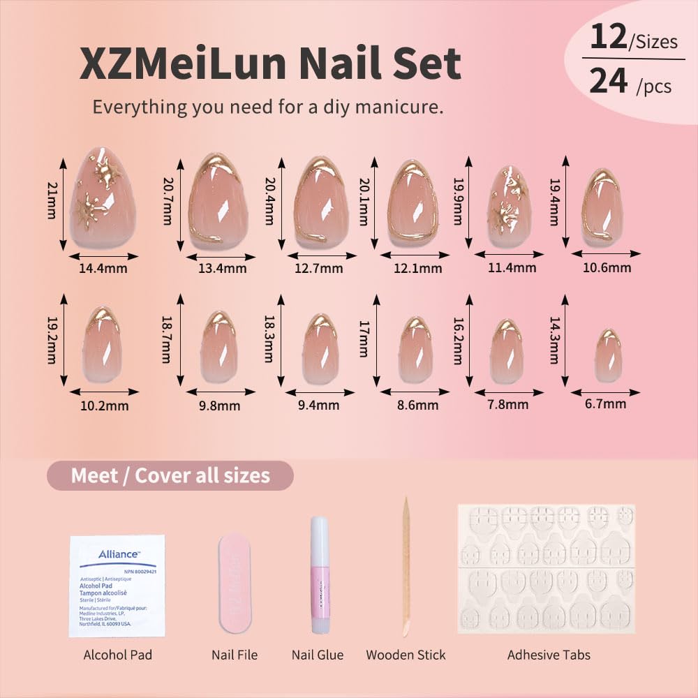 XZMeiLun liquid glue for longer-lasting nail adhesion