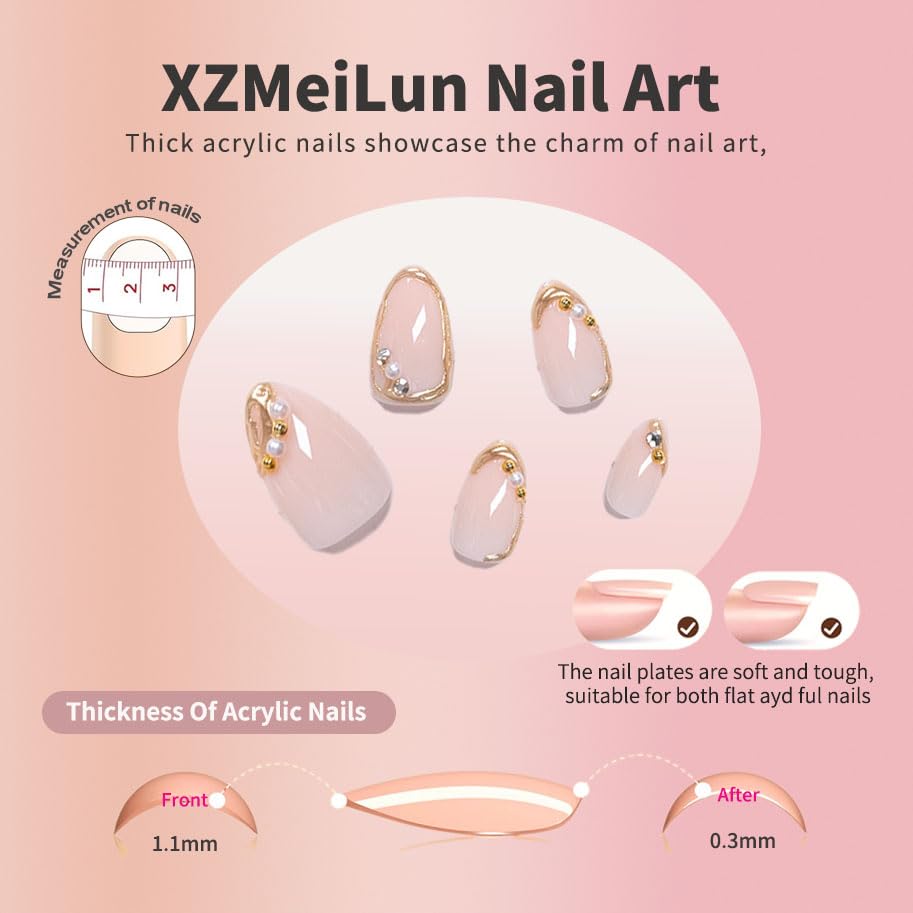XZMeiLun included nail file and removal stick for quick fitting and safe removal.