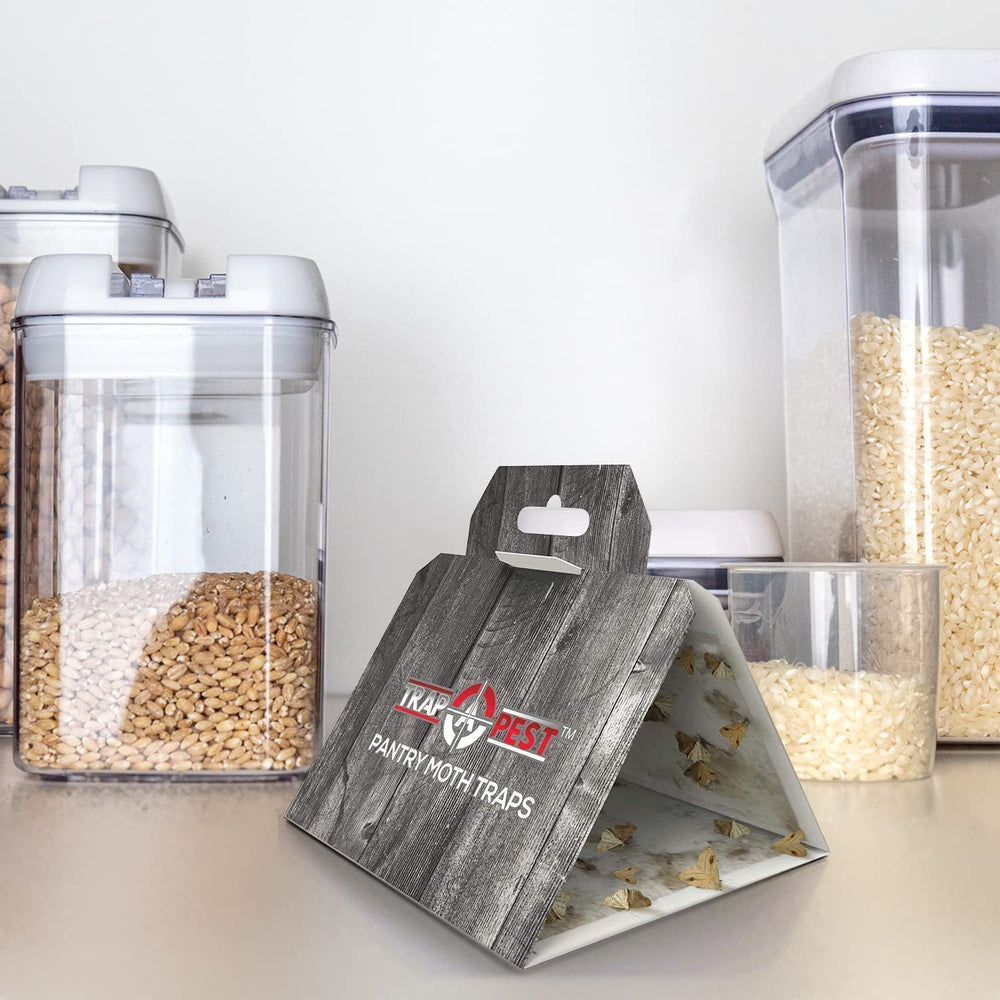 Eight traps packaged for easy pantry protection by YABULI