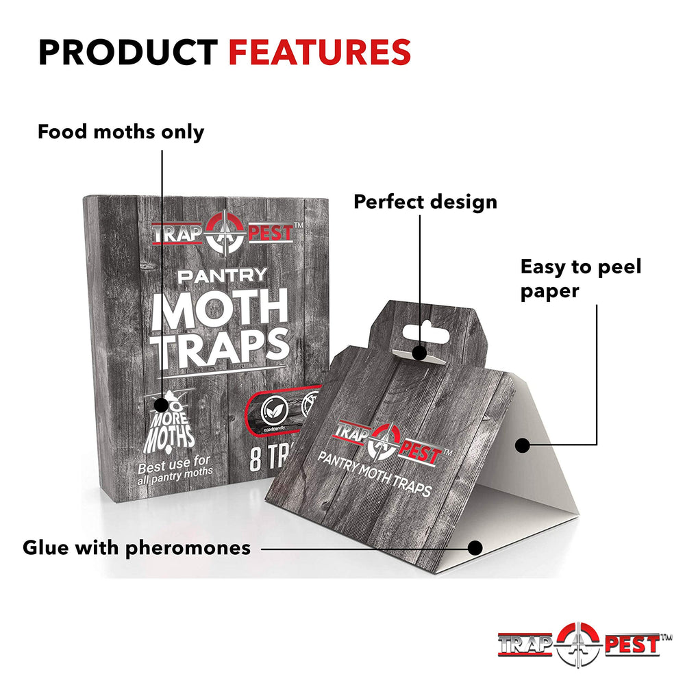 YABULI pheromone bait attracts pantry moths and protects dry goods