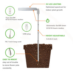 Yadoker 5V low safe voltage design reduces heat risk.