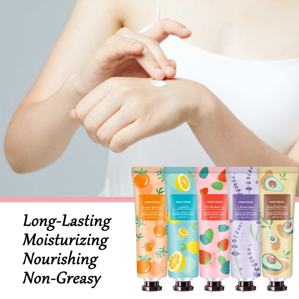 YAERZI lemon hand cream fragrance brings fresh zing and non-greasy moisture.