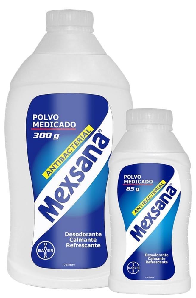 Yahve Mexsana medicated powder jar displayed on a shelf for everyday use and odor control