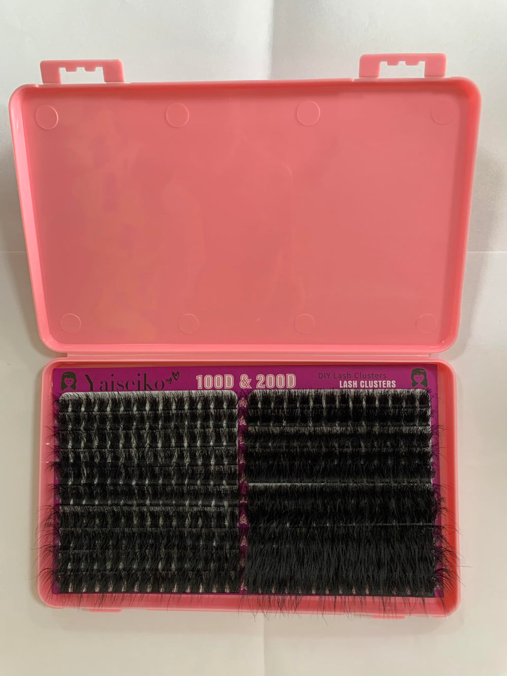 Yaiseiko 280-piece pack provides multiple lash combinations.