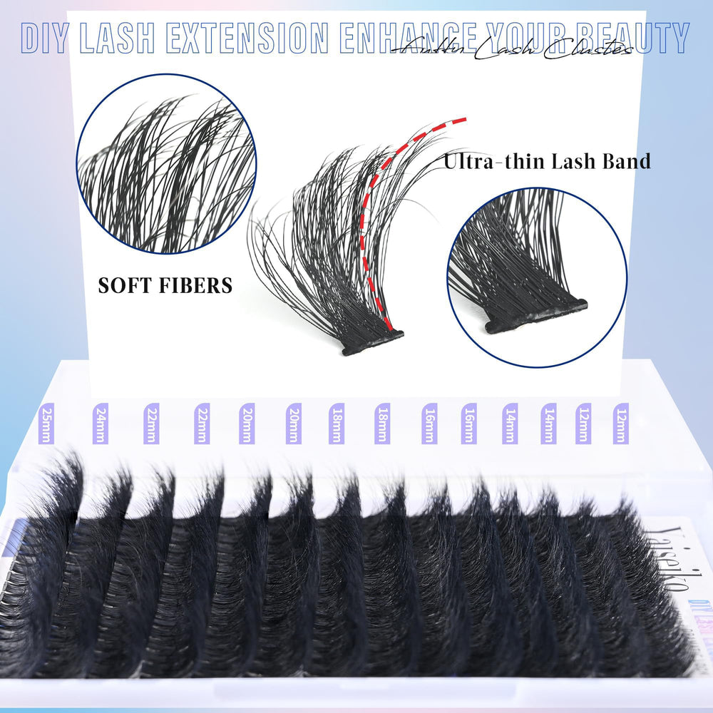 Yaiseiko D-curly matte black lashes maintain curl through the day.